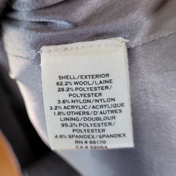 Moulinette Soeurs Anthropologie Grey Wool Blend Sequined Skirt US 6 - Picture 9 of 10